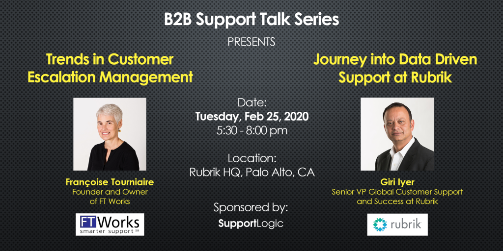 B2B Support Talk Series